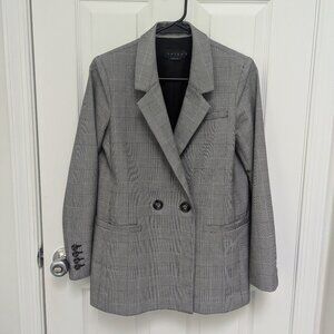 Hatch Collection double breasted maternity blazer size 0